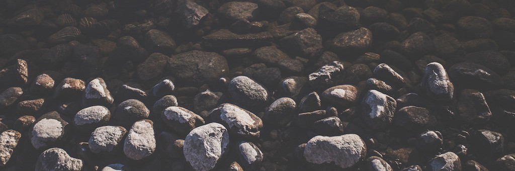 rocks on beach